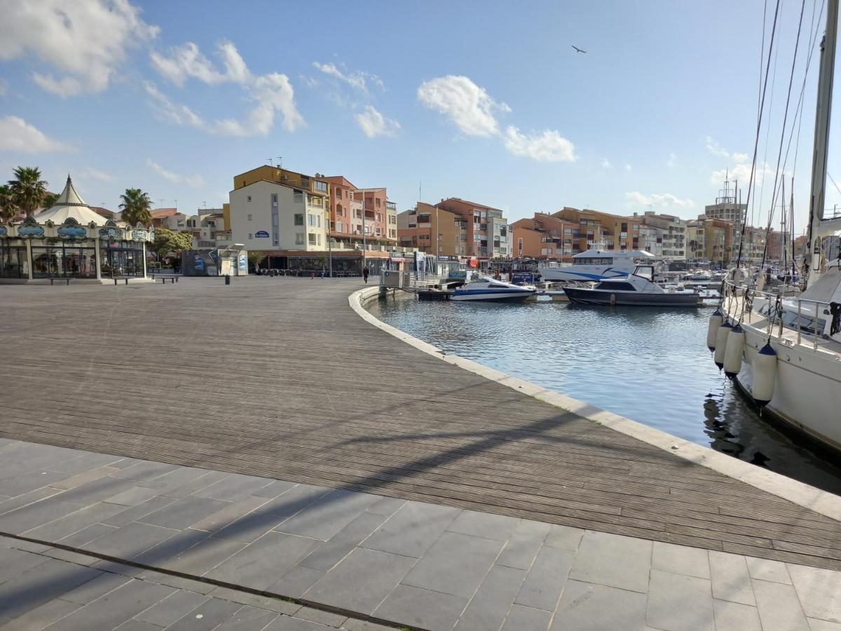 Apartament Port Brescou, T3 En Duplex Climatise, Superbe Vue Sur Le Port Agde Zewnętrze zdjęcie