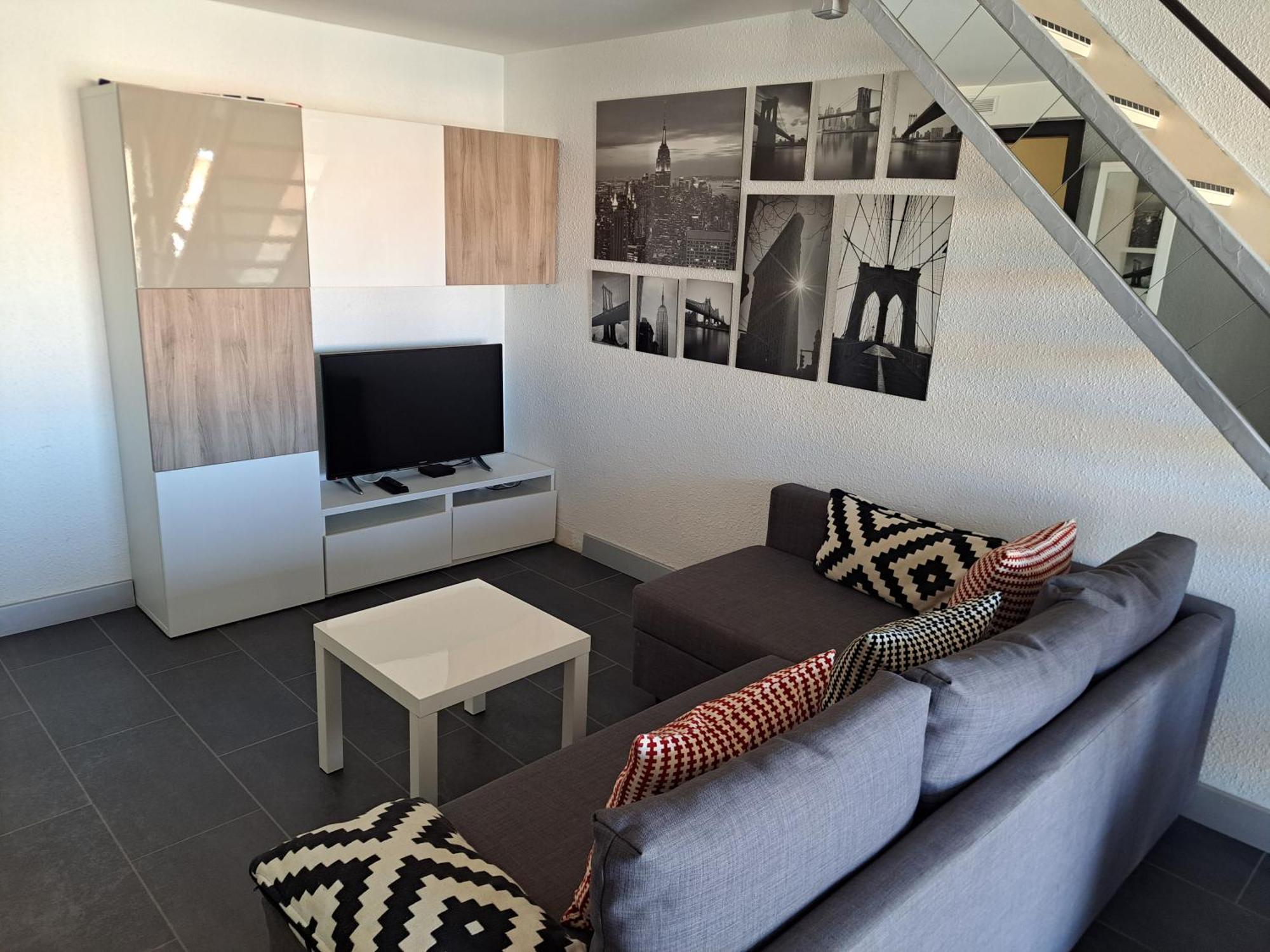 Apartament Port Brescou, T3 En Duplex Climatise, Superbe Vue Sur Le Port Agde Zewnętrze zdjęcie